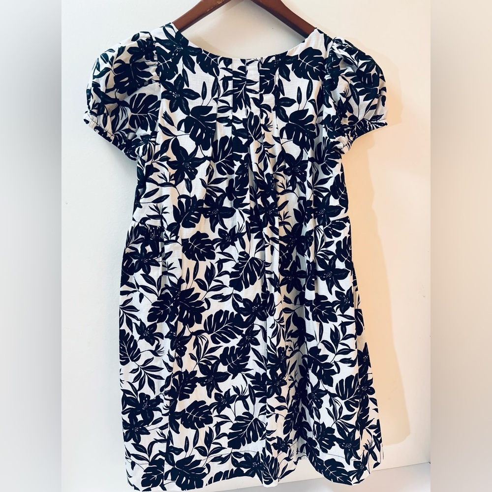 𝐆𝐁 Short Dress for big girls;  Puff-Sleeve Empire Waist Dress

Size L(12-14)